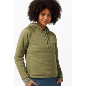 Lululemon Dynamic Movement Hoodie Women’s Size 4 Green Lightweight Active Jacket